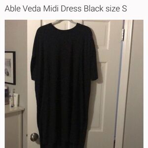 Able Black Midi Dress